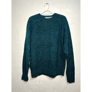 Highland vintage wool‎ speckled crew neck pullover granny sweaterwomens  XL